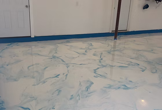 Epoxy flooring project 29: Garages, Residential Homes