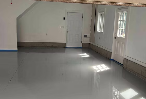 Epoxy flooring project 49: Garages, Residential Homes