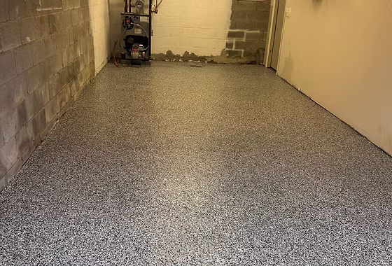 Epoxy flooring project 36: Garages, Residential Homes