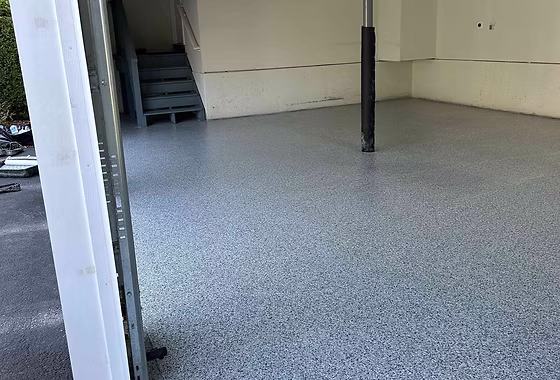 Epoxy flooring project 56: Garages, Residential Homes