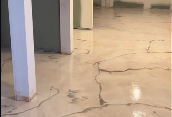 Epoxy flooring project 35: Basements, Residential Homes