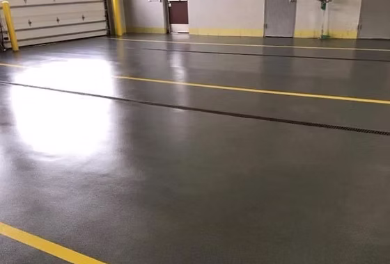 Epoxy flooring project 39: Workshops, Commercial Properties
