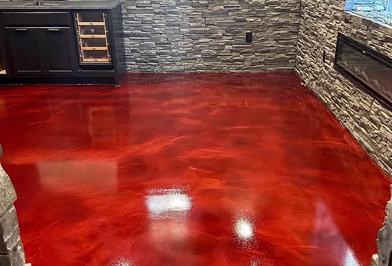 Epoxy flooring project 8: Residential Homes
