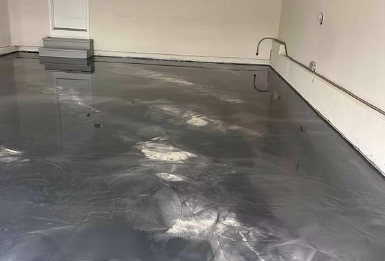 Epoxy flooring project 60: Garages, Residential Homes