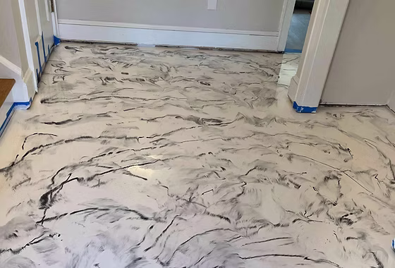 Epoxy flooring project 44: Living Rooms, Residential Homes