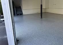 Epoxy flooring project 56