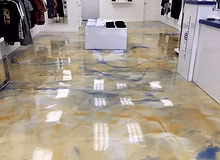 Epoxy flooring project 37