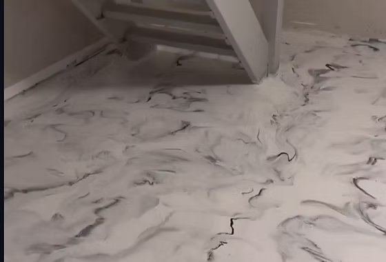Epoxy flooring project 33: Basements, Residential Homes