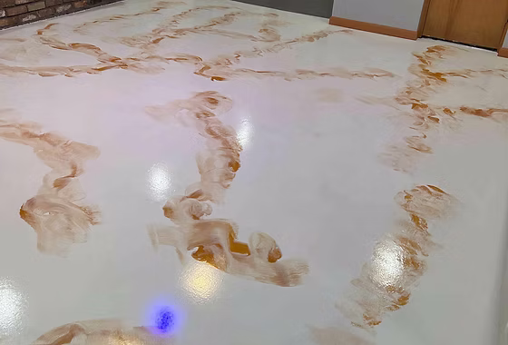 Epoxy flooring project 48: Lobbies, Commercial Properties