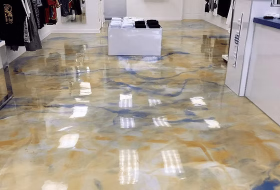 Epoxy flooring project 37: Offices, Commercial Properties