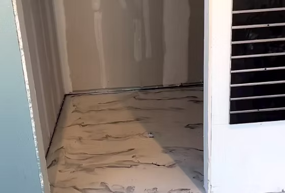 Epoxy flooring project 1: Basements, Residential Homes
